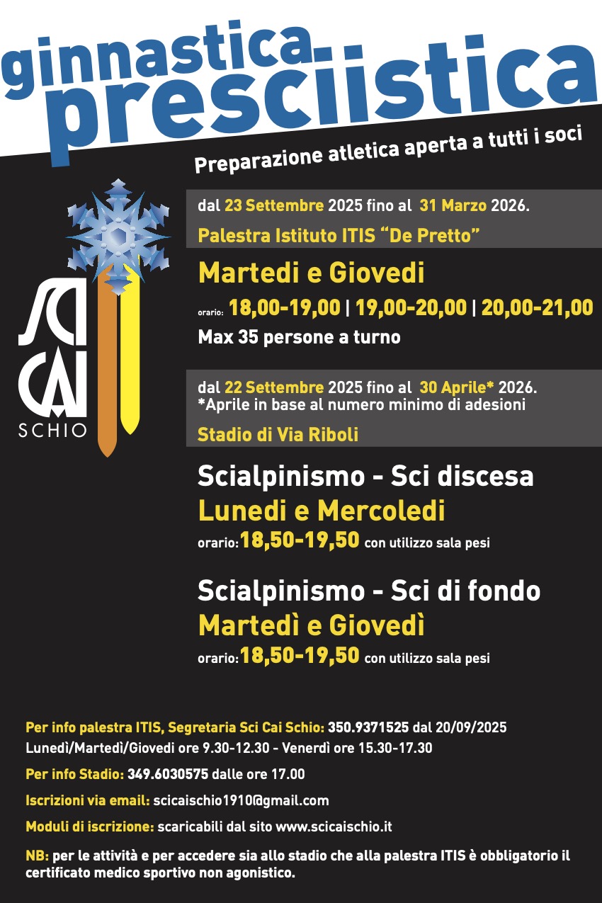 Presciistica 2025-2026